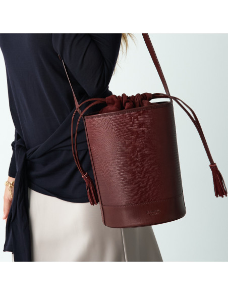 Round Bucket Bag