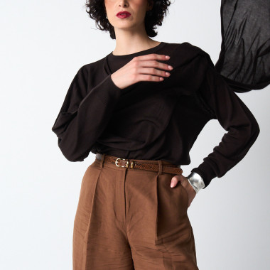 Schmaler Damen-Ledergürtel... 2