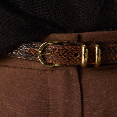 Ceinture Femme Fine en Cuir... 2