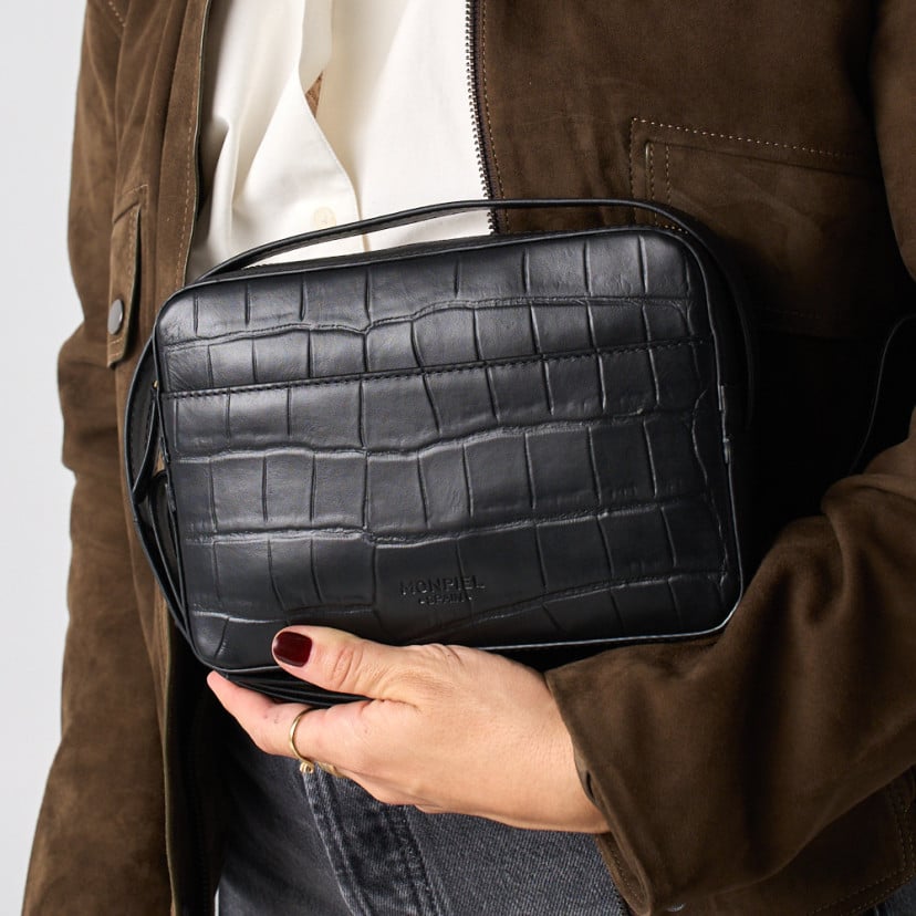 Borsa a tracolla in pelle Coco