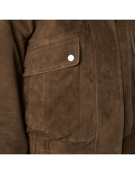 Chaqueta Bomber Ante