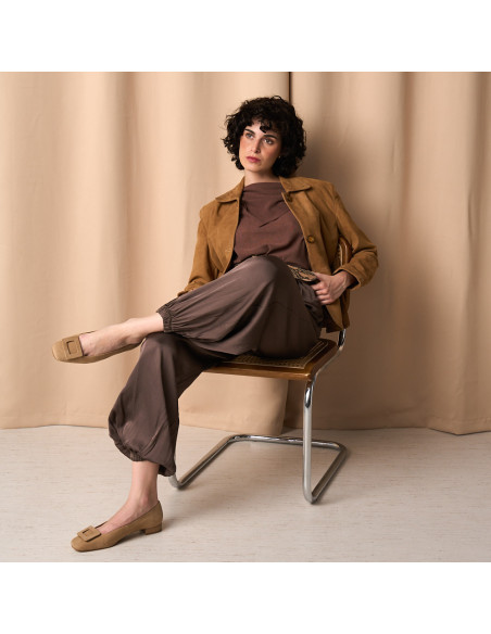Carmen Square-Toe Ballet Flat