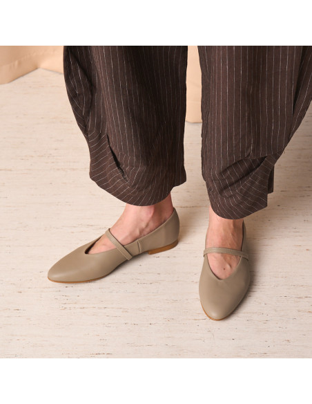 Ameliè Flat Ballerina with Strap