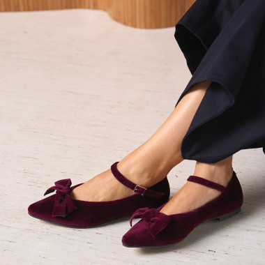 Mary Jane Scarpe in Velluto... 2