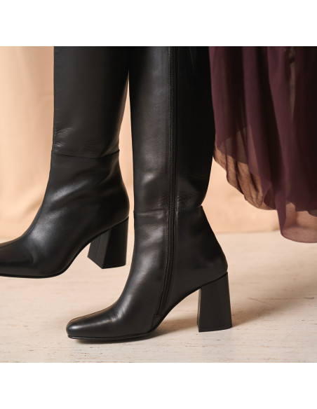Bota de caña Alta con tacón Casilda