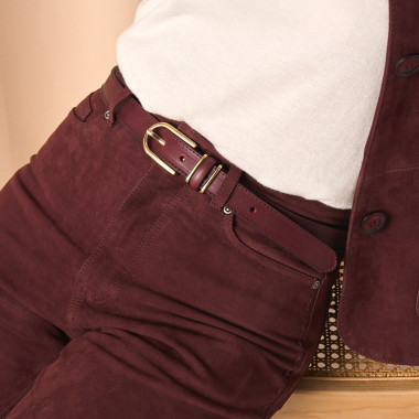 Ceinture Femme en Cuir à... 2