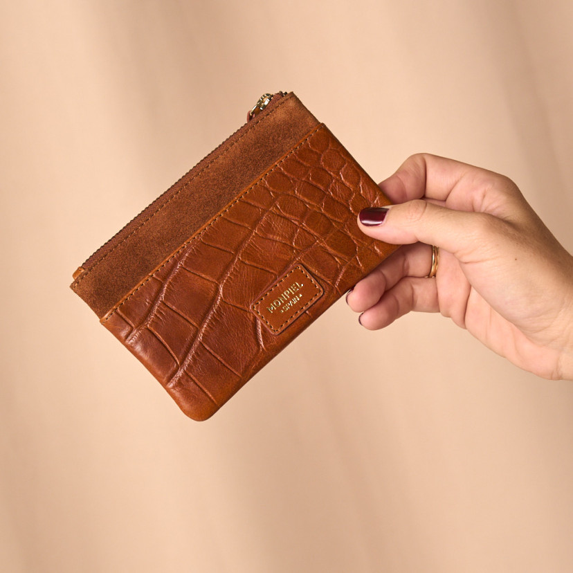 Women’s Leather Coin Purse with Pocket