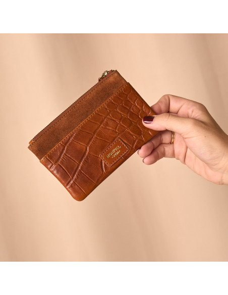 Women’s Leather Coin Purse with Pocket