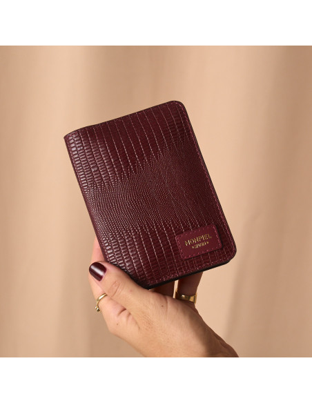 Funda de Pasaporte de Piel para Mujer