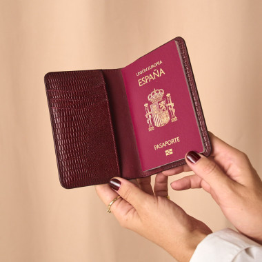 Étui Passeport Femme en Cuir 2