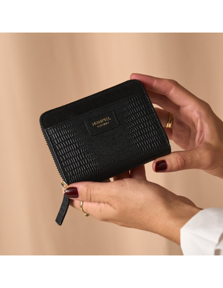 Women’s Small Leather Zip Purse