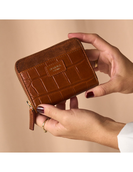 Women’s Small Leather Zip Purse