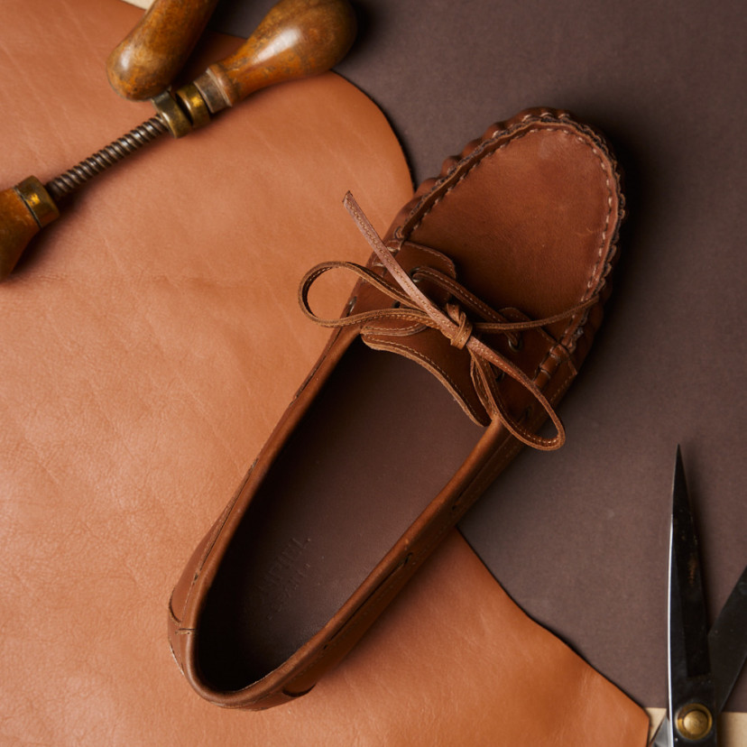 Scarpe da Barca da Donna in Pelle Marina