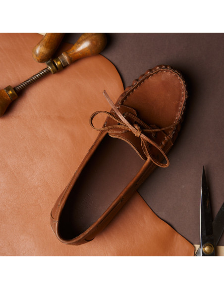 Scarpe da Barca da Donna in Pelle Marina