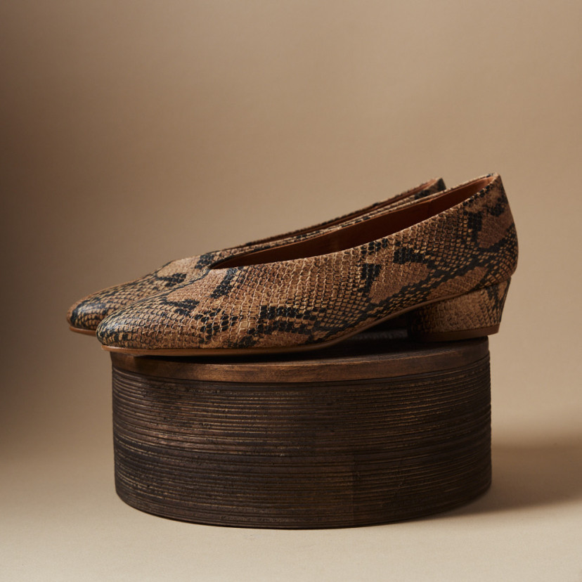 Ballerina Shoe with Heel Ameliè