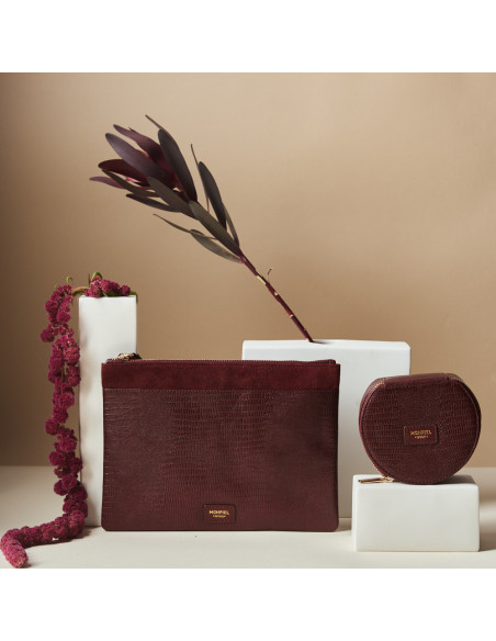 Pochette Femme en Cuir