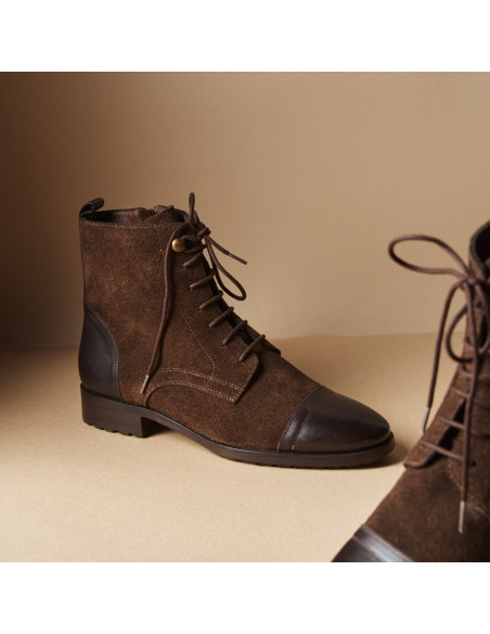 Bottine Femme avec Lacets Satur