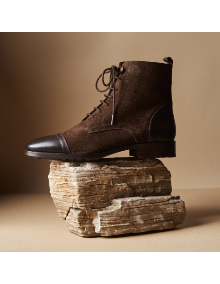 Women's lace-up ankle boots Satur