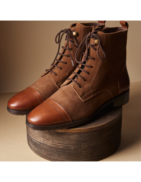 Schnürstiefelette für Damen Satur