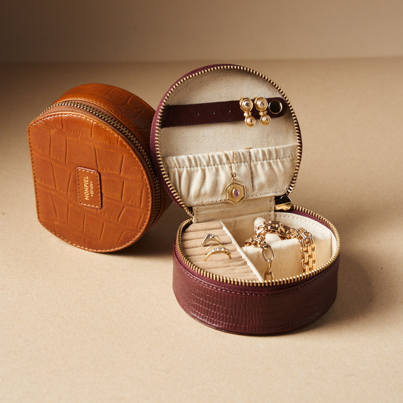 Women’s Leather Jewelry Case