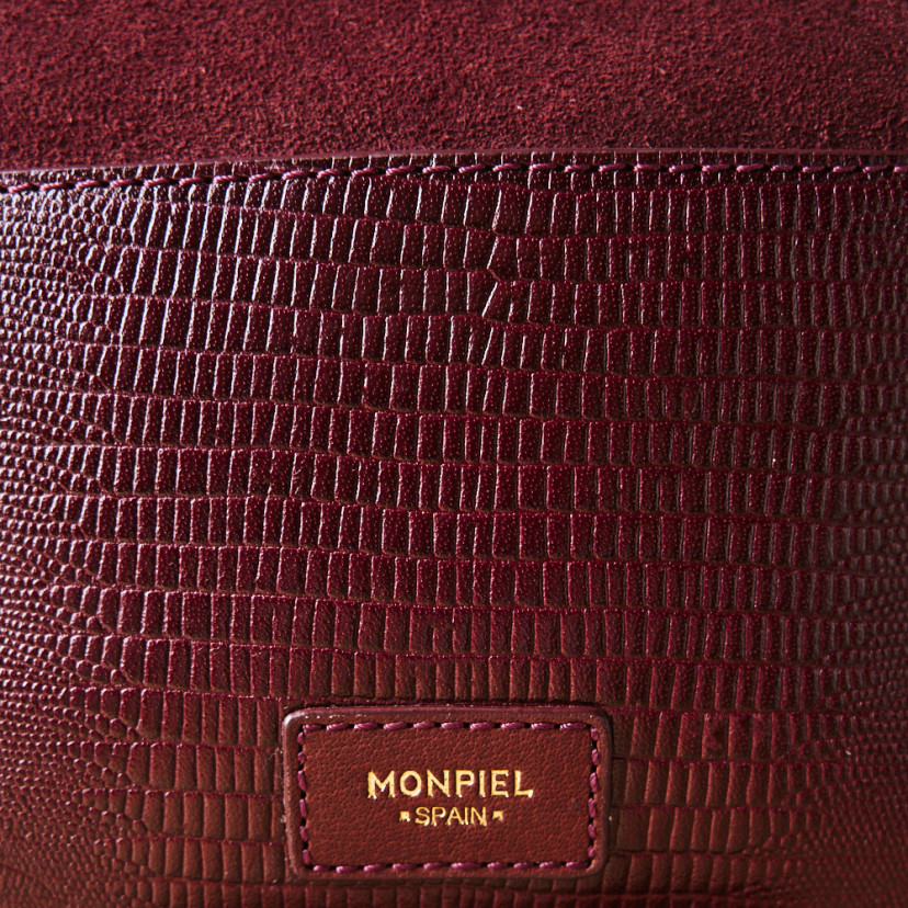Bolso de Piel Mujer Cadena Oro Olivia