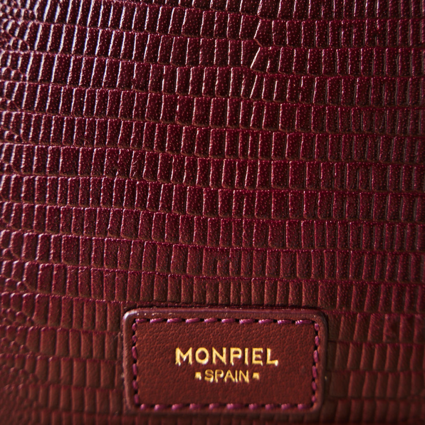 Women's Leather Bag with Gold Chain...