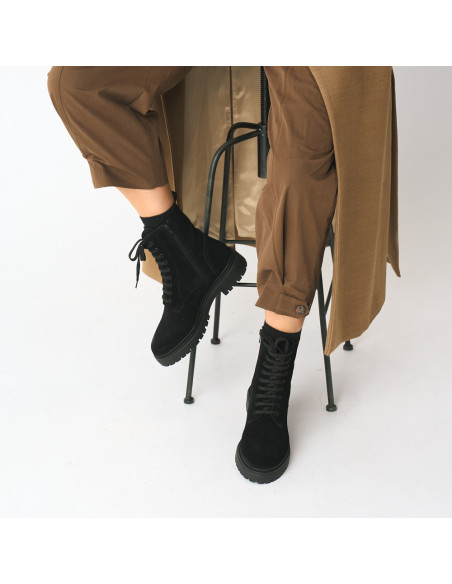 Camila lace-up ankle boot