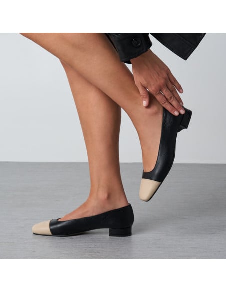 Quadratische Zehenschuh Gabi