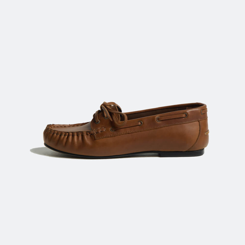 Leather Boat Shoes for Women Marina