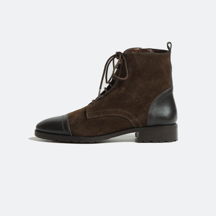 Bottine Femme avec Lacets Satur