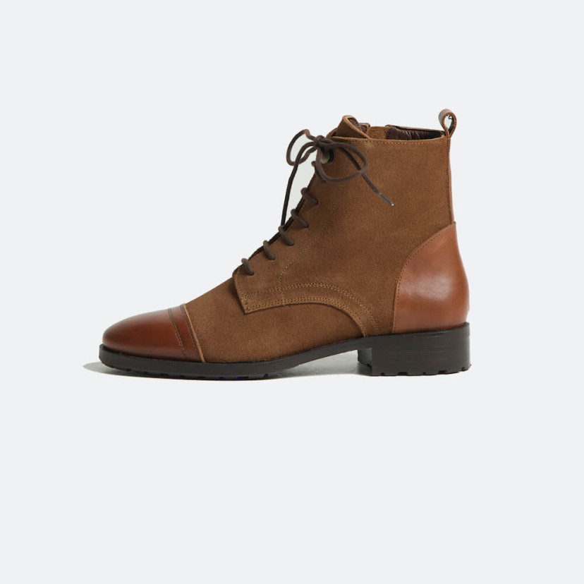 Schnürstiefelette für Damen Satur