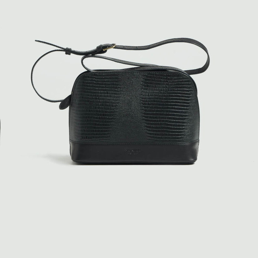 Bolsa Média de Couro