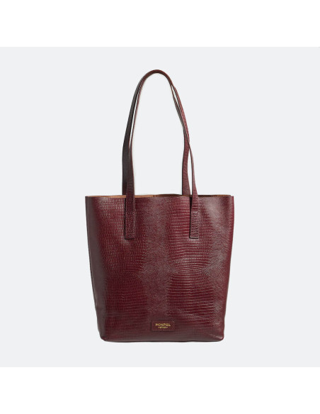Snake Print Shopper Bag