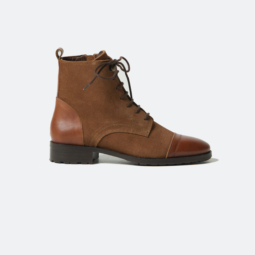 Bottine Femme avec Lacets Satur