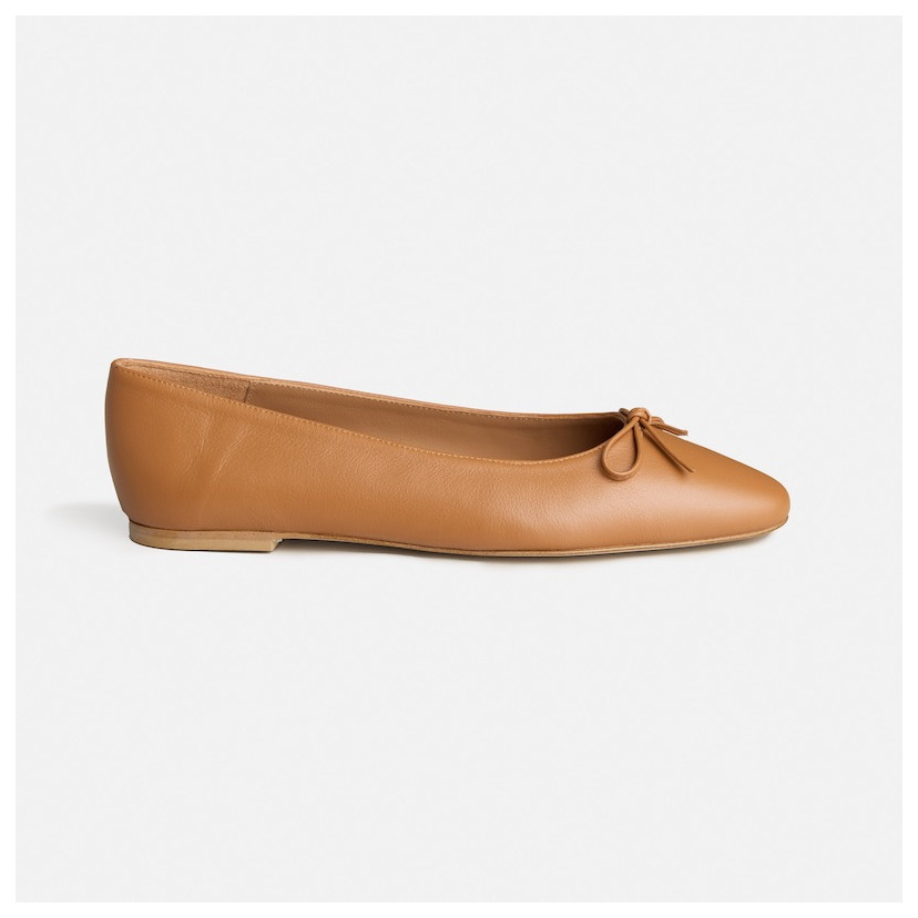 Manolita Pointed Toe Ballet Flat