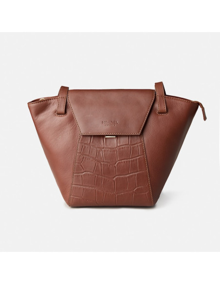 Women's Leather Tote Bag Paris Coco