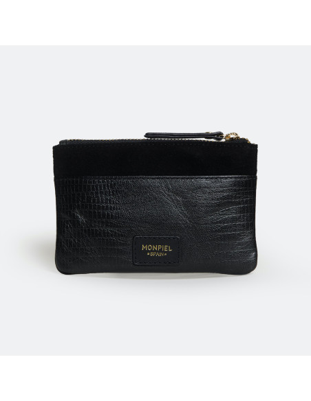 Monedero de Piel para Mujer con Bolsillo