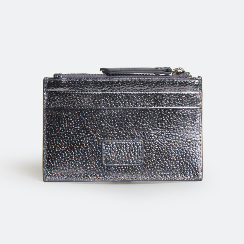 Women’s Leather Card Wallet with Zipper