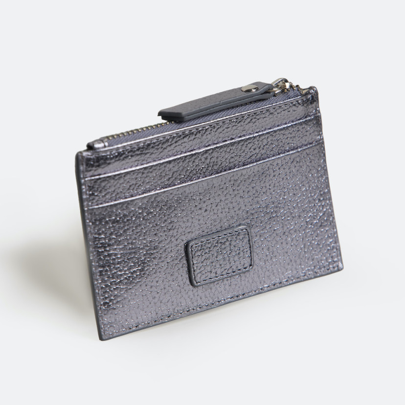 Women’s Leather Card Holder with Zip