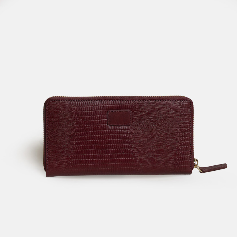 Women's Leather Zip Wallet