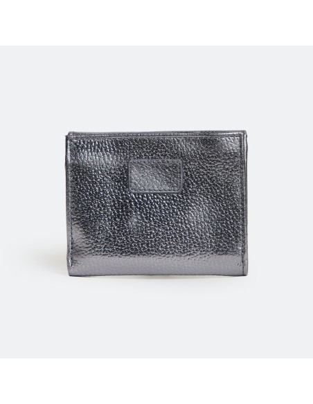 Cartera de Piel Pequeña con Monedero