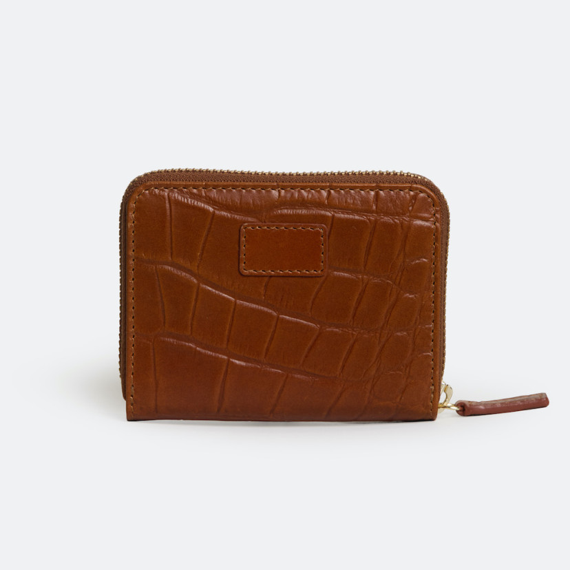 Women’s Small Leather Zip Wallet