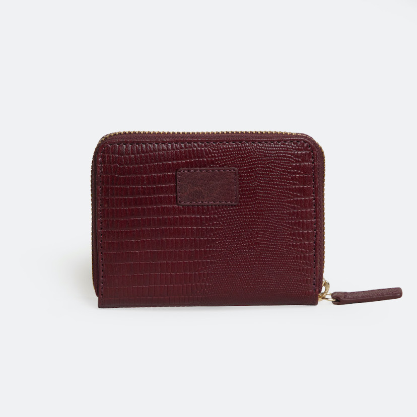 Women’s Small Leather Zip Wallet