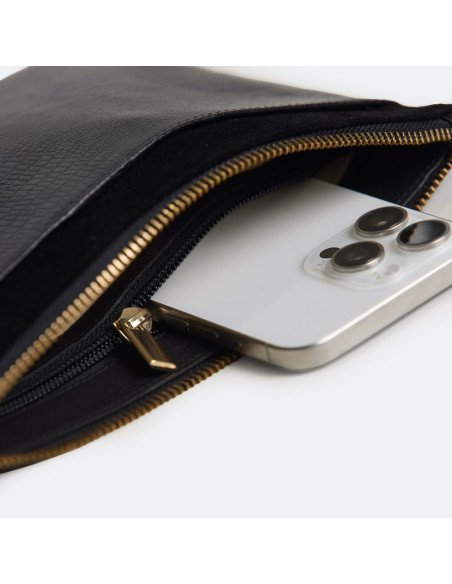 Pochette Femme en Cuir