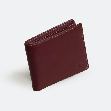 Portefeuille homme en cuir Américain Mini Habana Frontal. 2