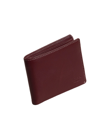 Man leather bifold wallet