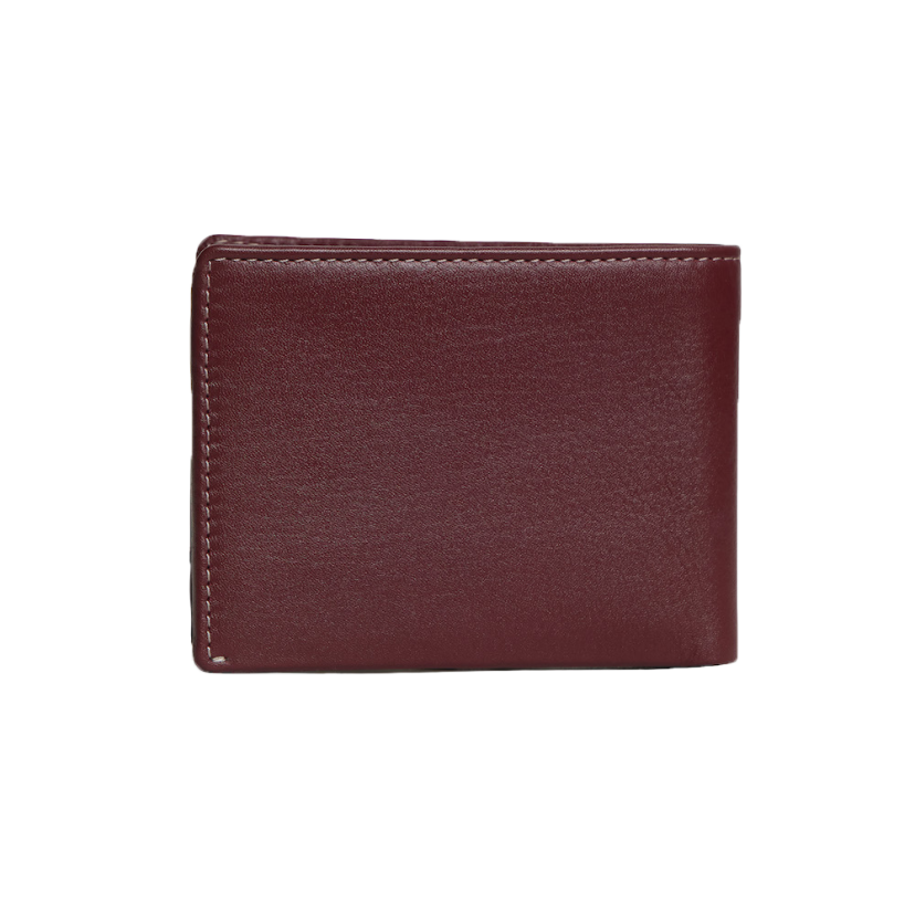 Man leather bifold wallet