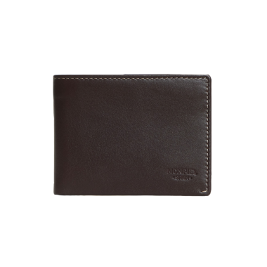 American Mini Havana Front Leather Men's Wallet. 2
