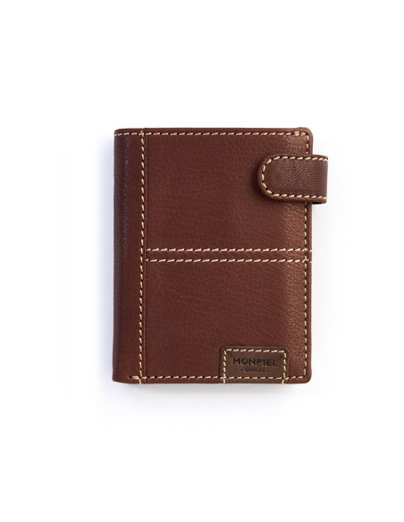 Western Wallet with Snap Closure and Inner Coin Purse