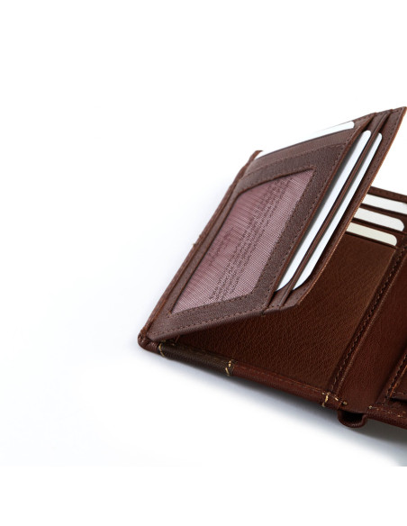 Western Wallet with Inner Coin Pocket